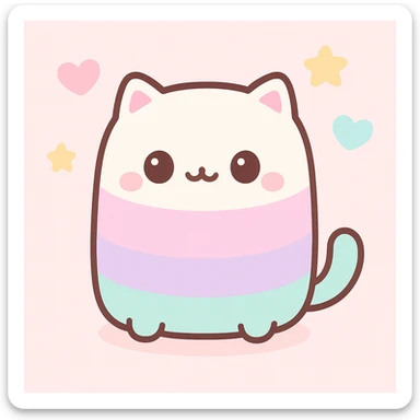 a chlosa, creative style, kawaii style sticker