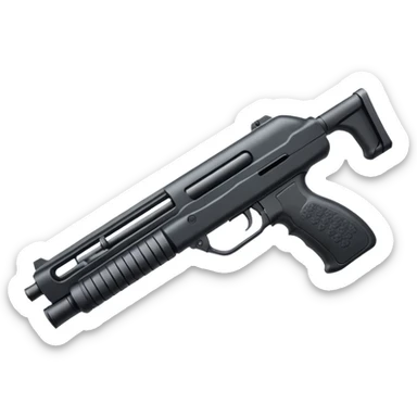 a DP-12 shotgun sticker