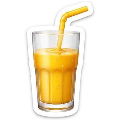 mango juice sticker