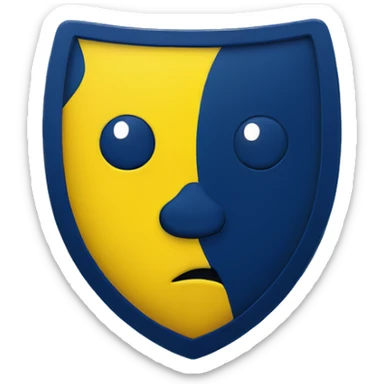 Brøndby logo sticker
