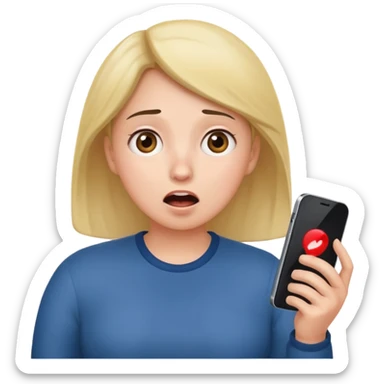 Accidentally butt dialing someone sticker