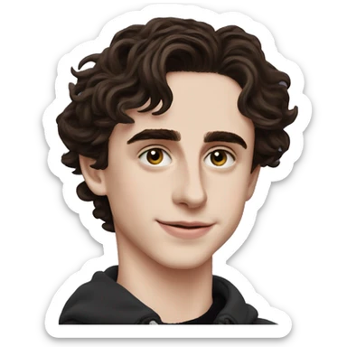 Timothee chalamet sticker