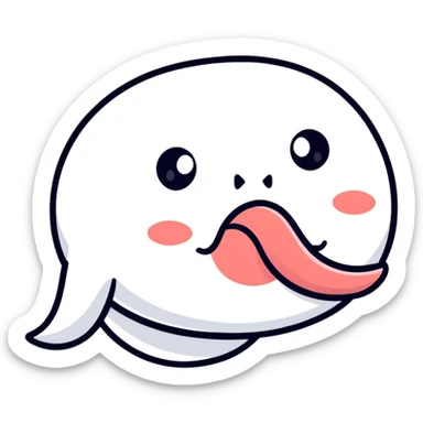 Lickedy lips sticker