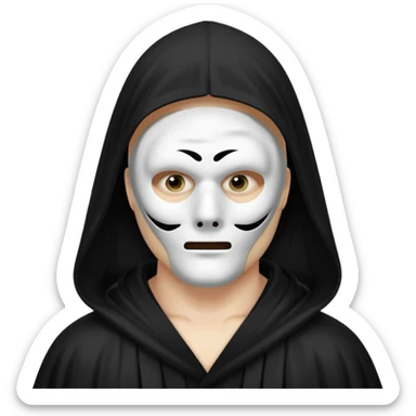 ghostface from scream sticker