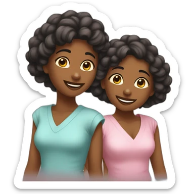 Deux meilleures amies sticker