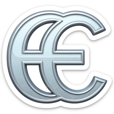 glitter white symbol bank sticker