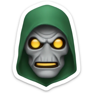 Mr doom sticker