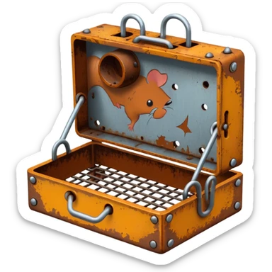 rat trap sticker