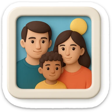 recreate this photo frame but add bit more details sticker