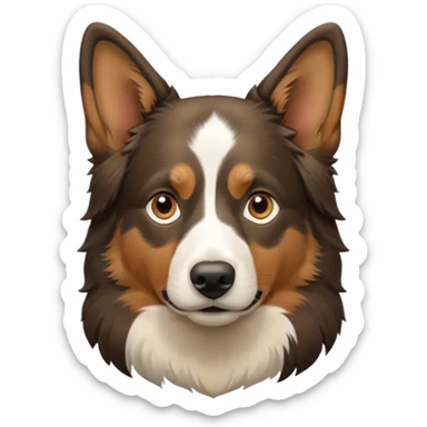 Police dog in Australia sticker