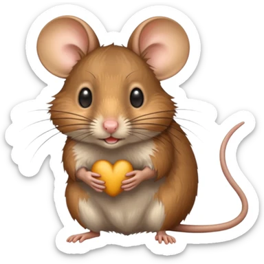 field mouse sticker
