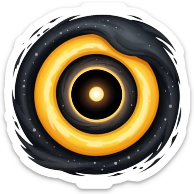 This the black hole sticker