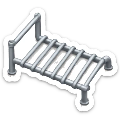 a metal bed spring sticker