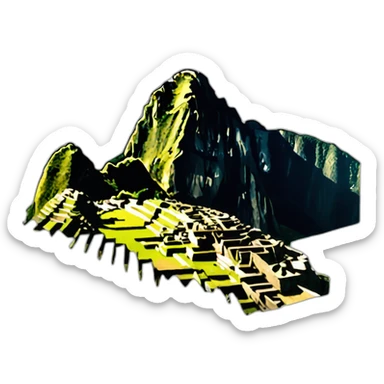 Picchu sticker