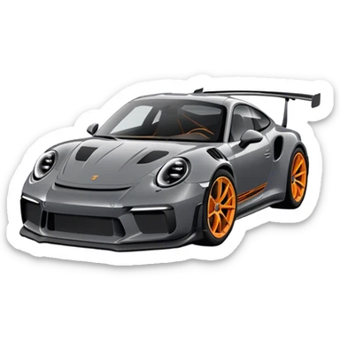 Porsche 911 992 GT3 RS sticker