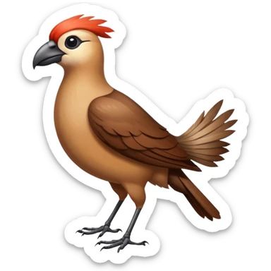 High resolution of   realistic full body bird distorted , no extra hybrid sticker