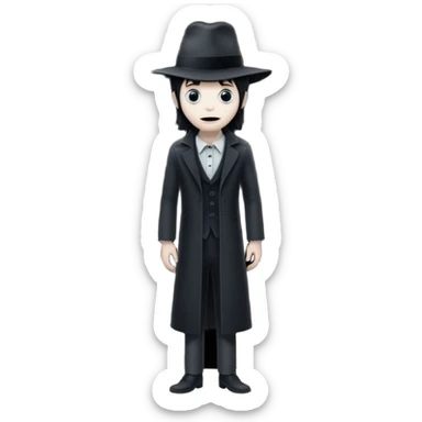 Babadook standing in the door sticker