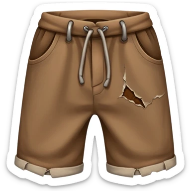 Peasant rags clothes sticker