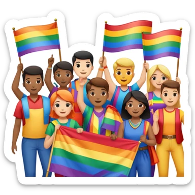 pride parade sticker