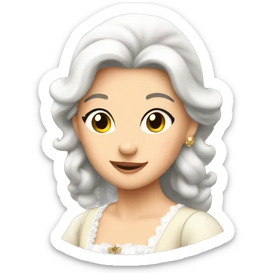 Marie from aristocrats  sticker