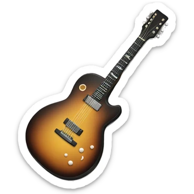 guitar sticker