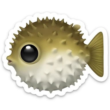 Puffer Fish sticker