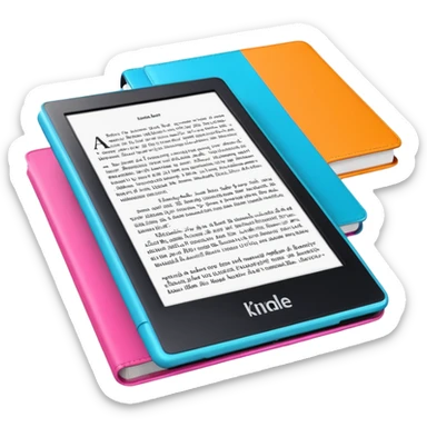 kindle e-book sticker