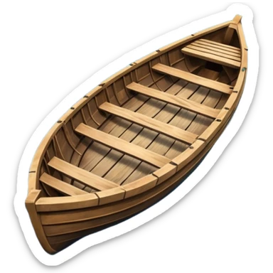 underwater row boat sticker