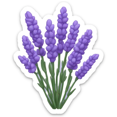 lavender sticker