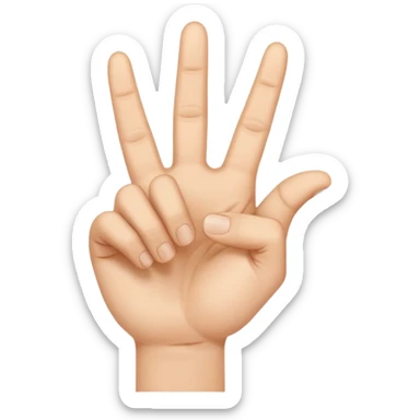 westside hand sign by @alexleather899 sticker