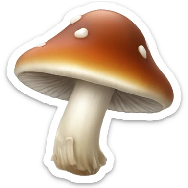 skullcap mushroom sticker