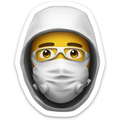 Man in Hazmat Suit form game Rust sticker