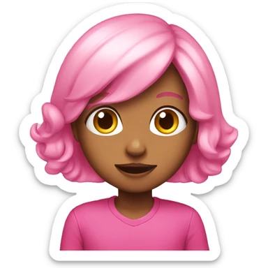 Pink sticker