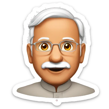 Prime minister Narendra Modi sticker