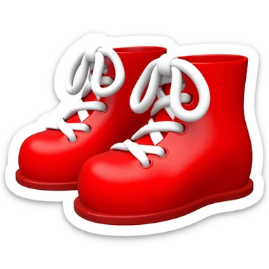 Clown shoes sticker