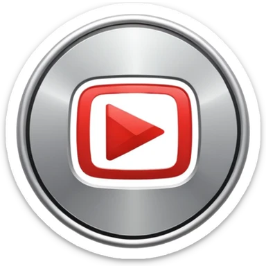 Verification badge black and white Youtoube sticker