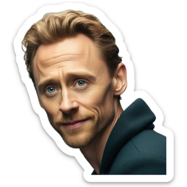 Tom hiddleston sticker