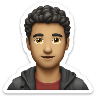 Portuguese ramdom young guy sticker