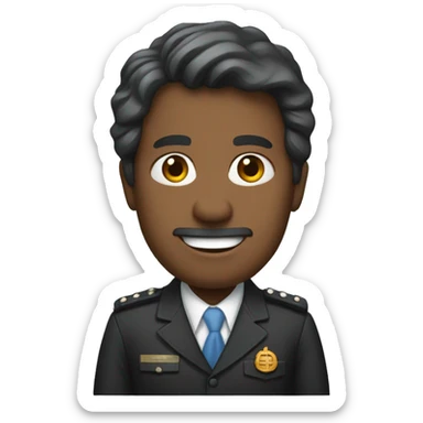 Un gerente preocupado sticker