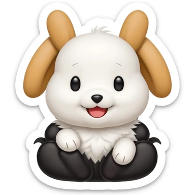 Pochacco image sanrio  sticker