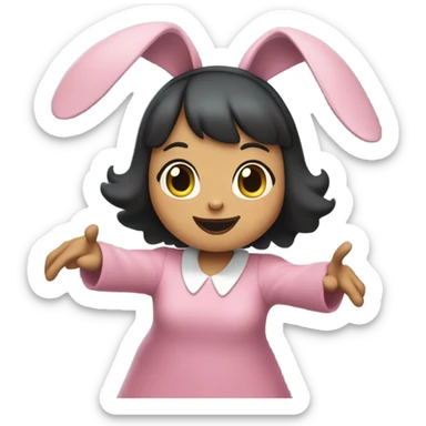 Louise Belcher flying sticker