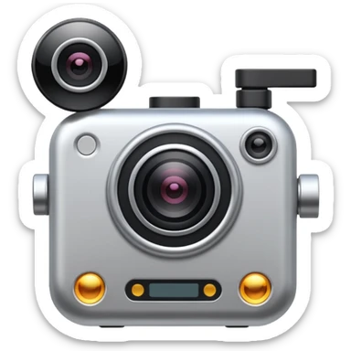 sensor with a camera and a tracking sensor sticker