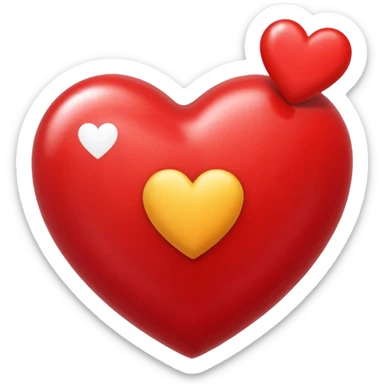 Realiza este emoji: 💗 latiendo con una venda al rededor sticker
