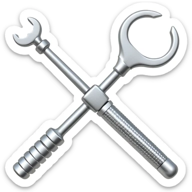 Metal nut cracker tool sticker