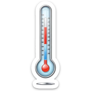 thermometer sticker
