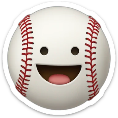 baseball sticker