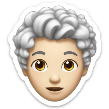 genderfluid metamorph sticker