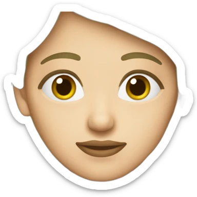 Femme 60 ans châtain mince yeux vert sticker