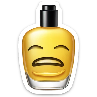 Sauvage perfume sticker