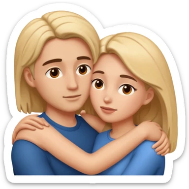 Two naked people having sex sticker